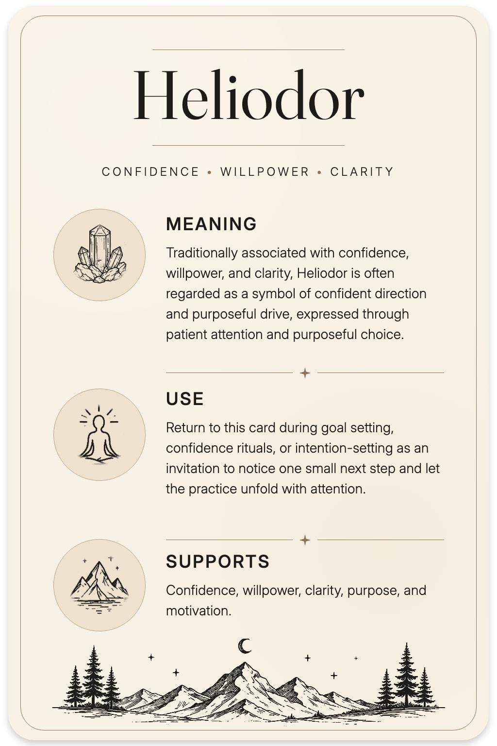 Heliodor card back