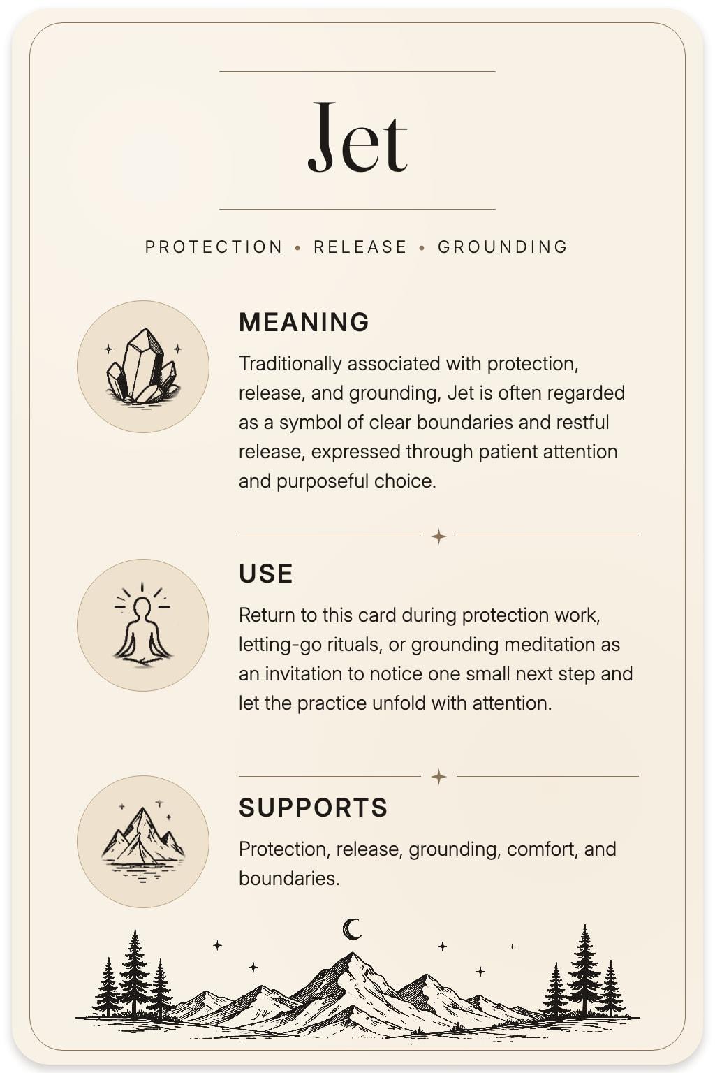 Jet card back