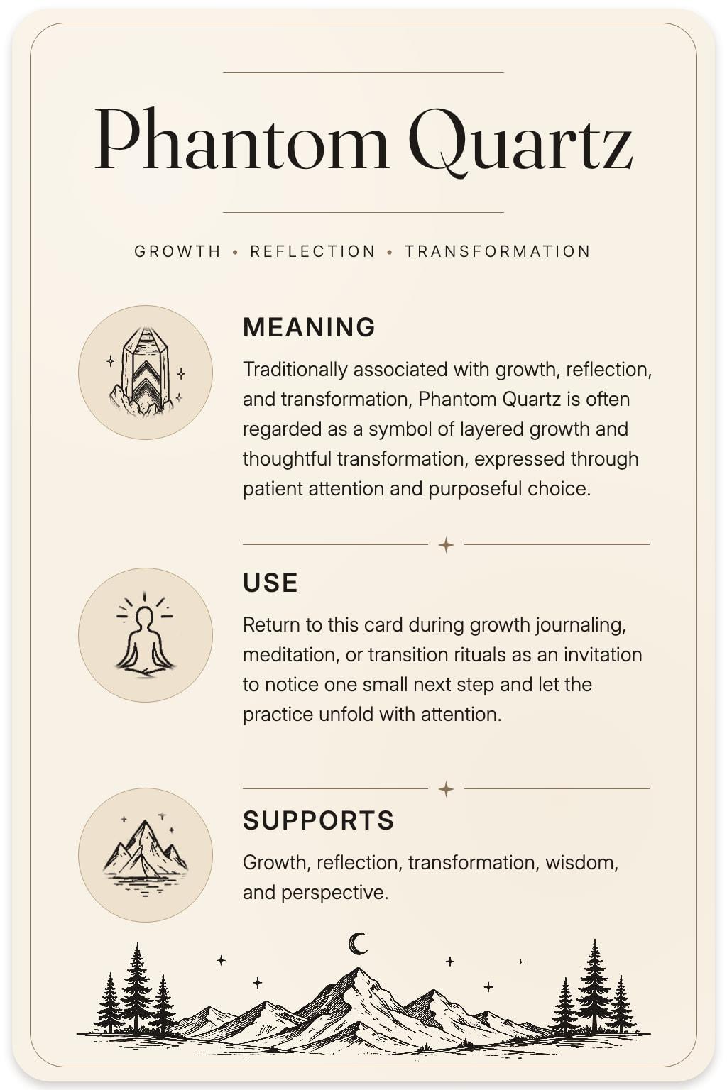 Phantom Quartz card back