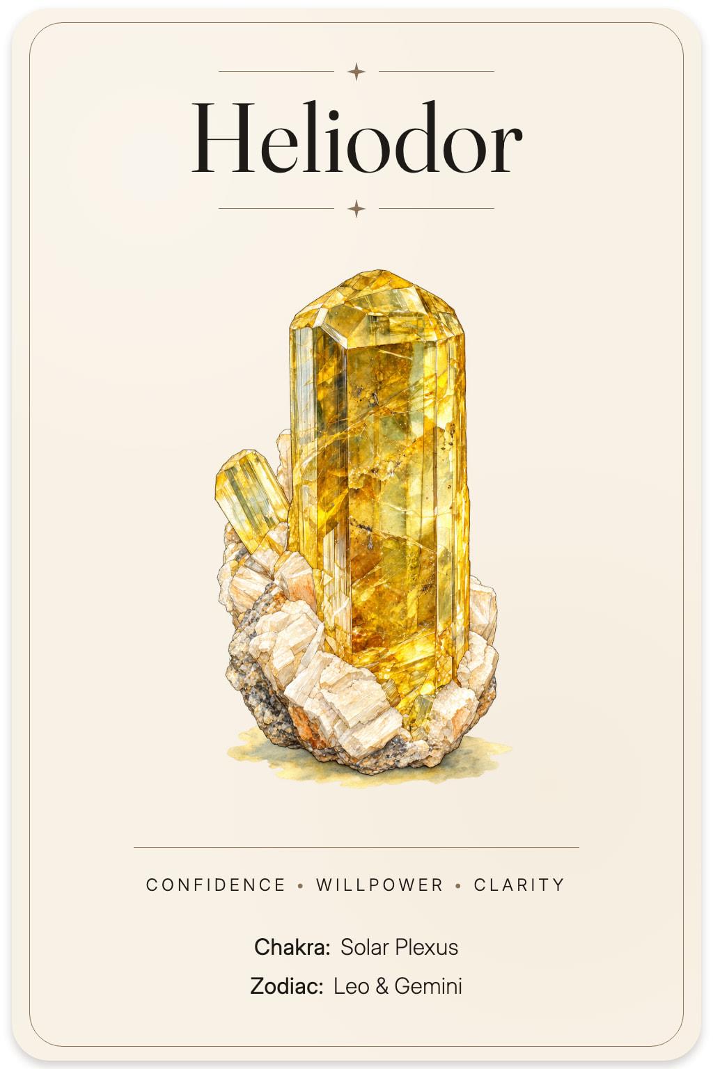 Heliodor illustrated card